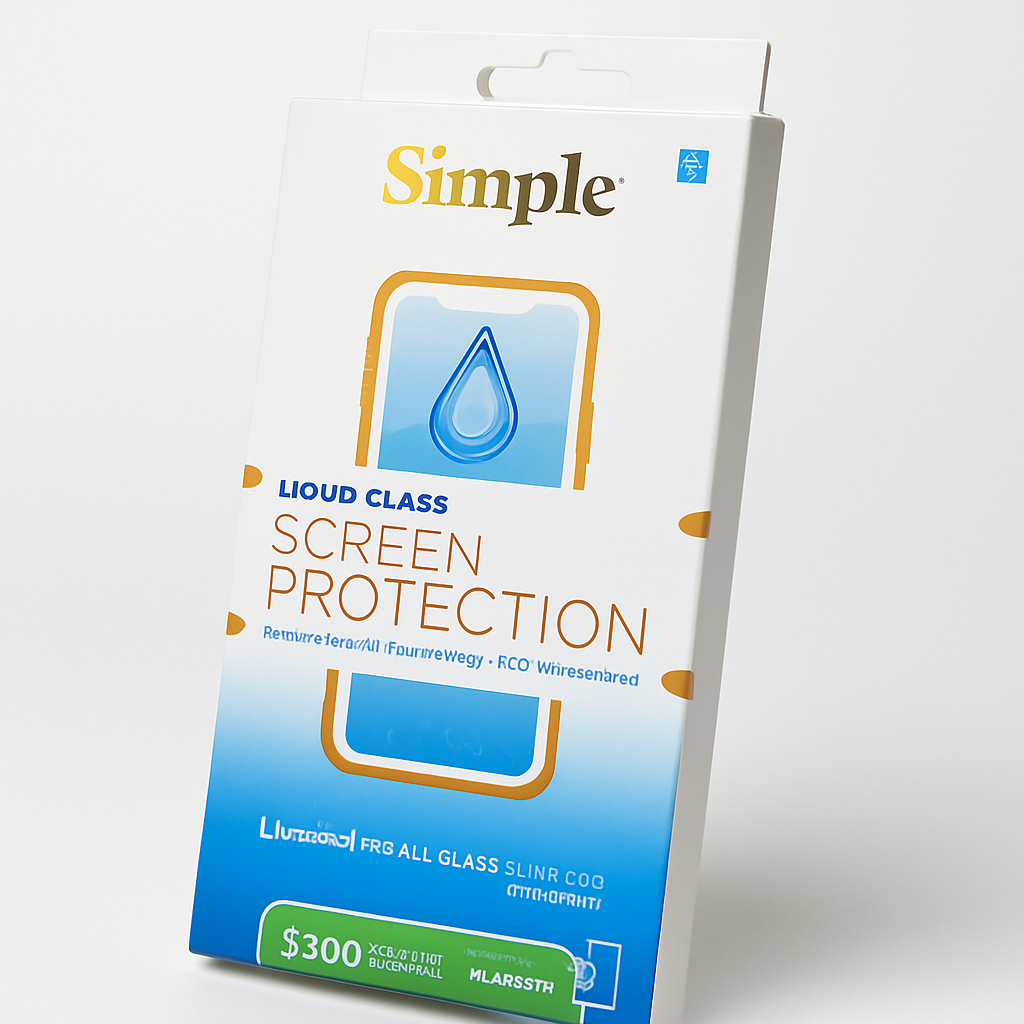 [810135811187] Simple Liquid Glass Universal Screen Protector