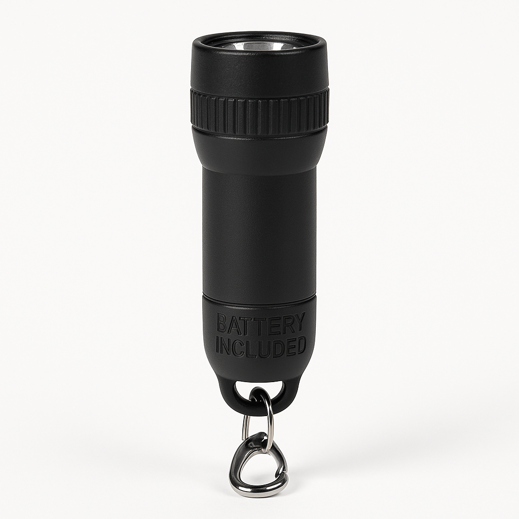 Nite Ize 6 Lumen Miniature Flashlight Black With Battery Included