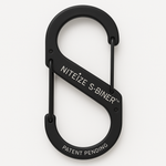 Nite Ize Size 4 S Biner Dual Carabiner Stainless Steel Black