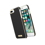 Kate Spade New York iPhone 7 Plus Case Shock Absorbing Saffiano Black