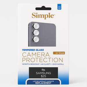 [810135816441] Simple Camera Protection For Samsung S25 (Only)