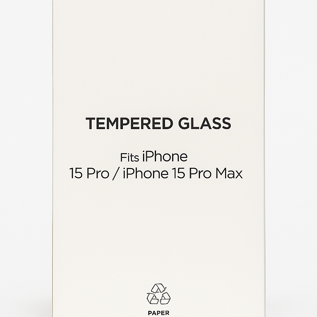 [810135810517] Simple Tempered Glass Camera Protection – Iphone 15 Pro / 15 Pro Max