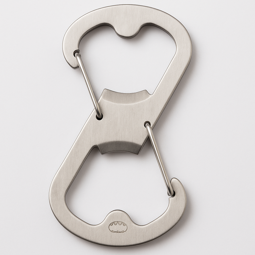 Nite Ize S Biner Stainless Steel Dual Bottle Opener Multi Tool