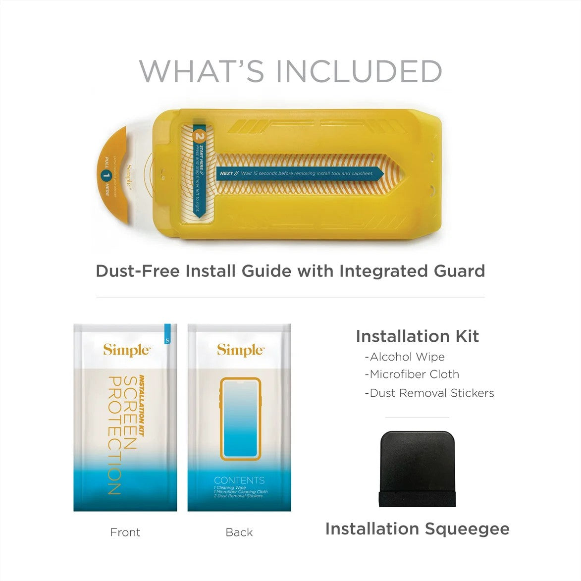 Simple Tempered Glass Screen Protector For Samsung Galaxy S25 Plus