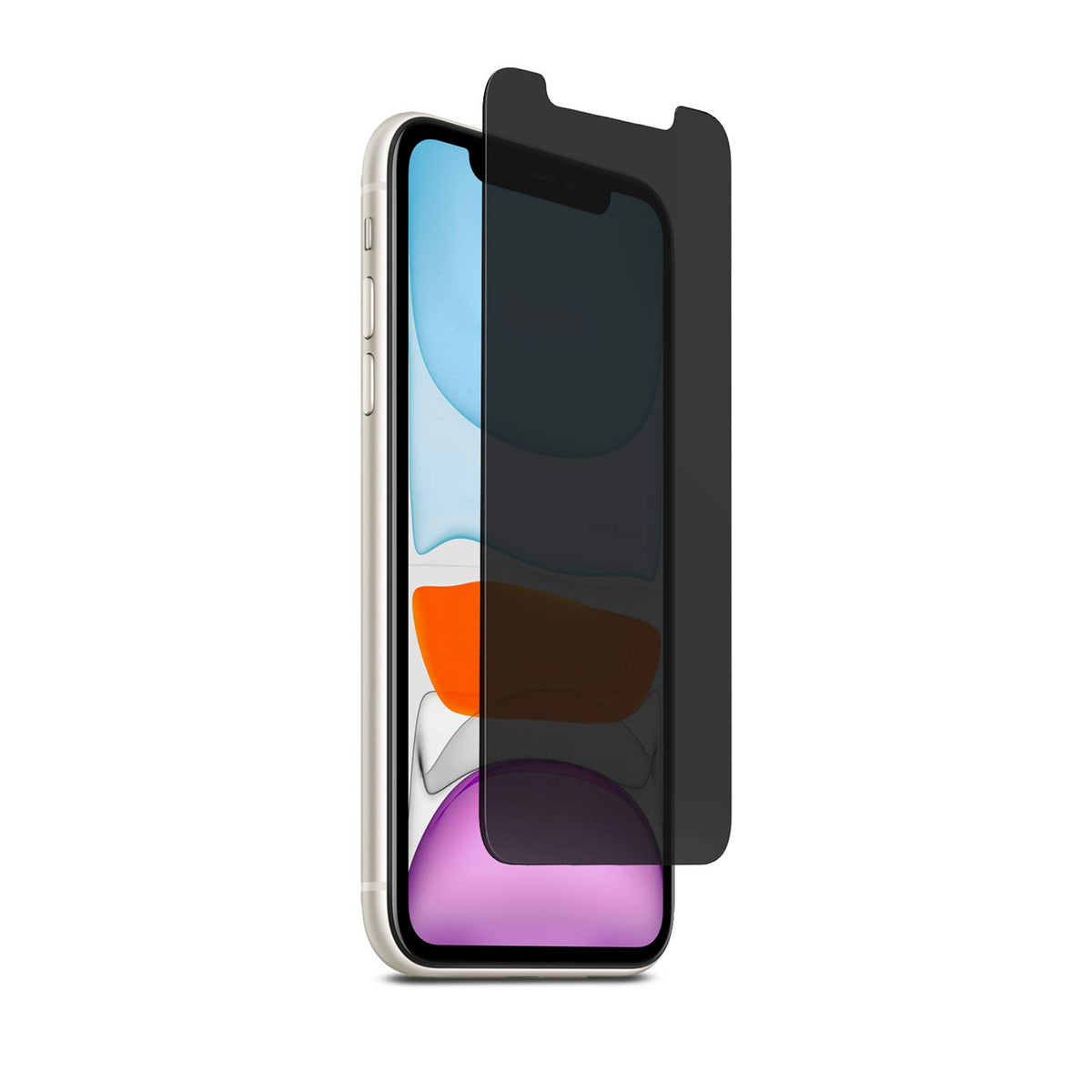 [818719029393] Puregear 2-Way Privacy Tempered Glass Screen Protector Compatible With Apple Iphone 11, Self Alignment Installation Tray, Touch Sensitive, Case Friendly, Protect Your Privacy Conceal Your Screen