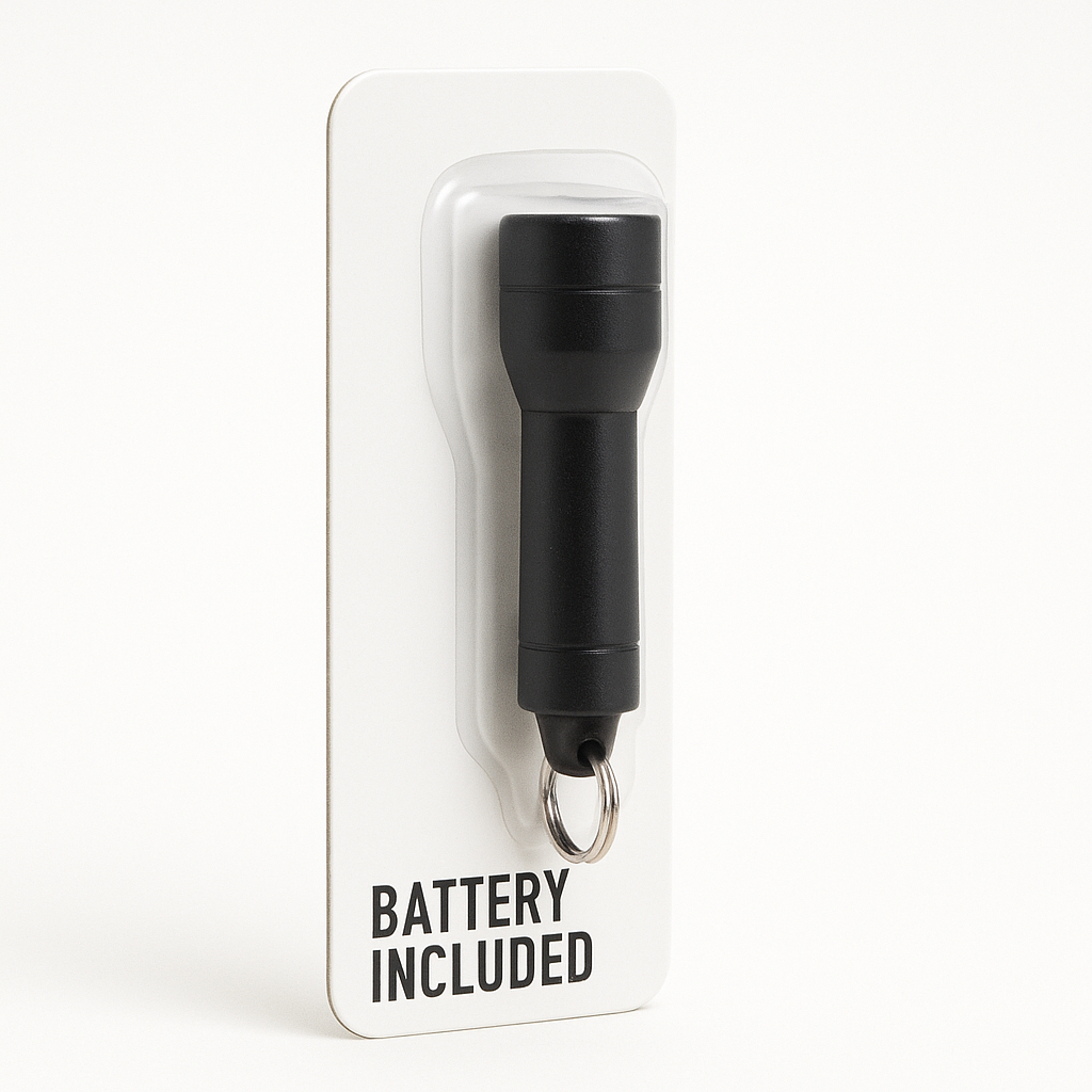 Nite Ize 6 Lumen Miniature Flashlight Black With Battery Included