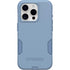 Otterbox Iphone 15 Pro (Only) Commuter Series Case - Crisp Denim (Blue), Slim & Tough, Pocket-Friendly, With Port Protection