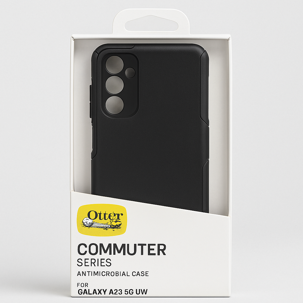 OtterBox Galaxy A23 5G UW Commuter Series Antimicrobial Protective Case