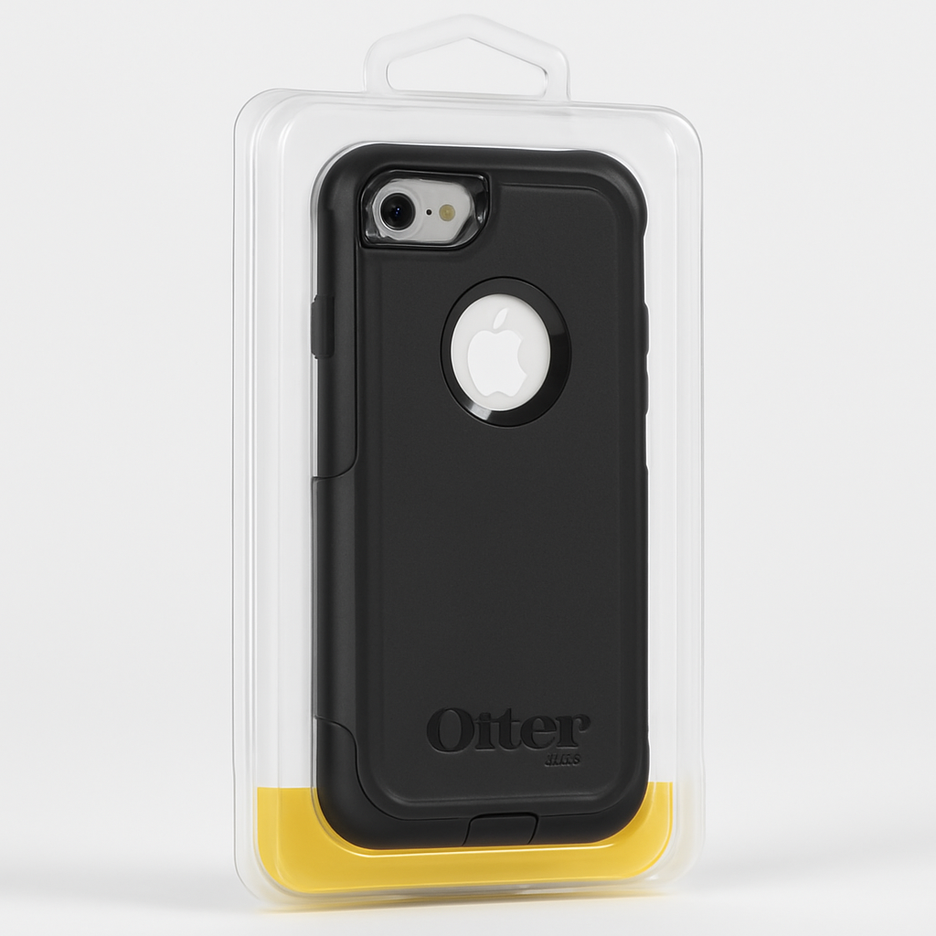 OtterBox Commuter Case For iPhone 8 7 SE Black Slim And Protective Shield
