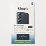 [810135811095] Simple Tempered Glass Camera Lens Protector For Samsung Galaxy S24