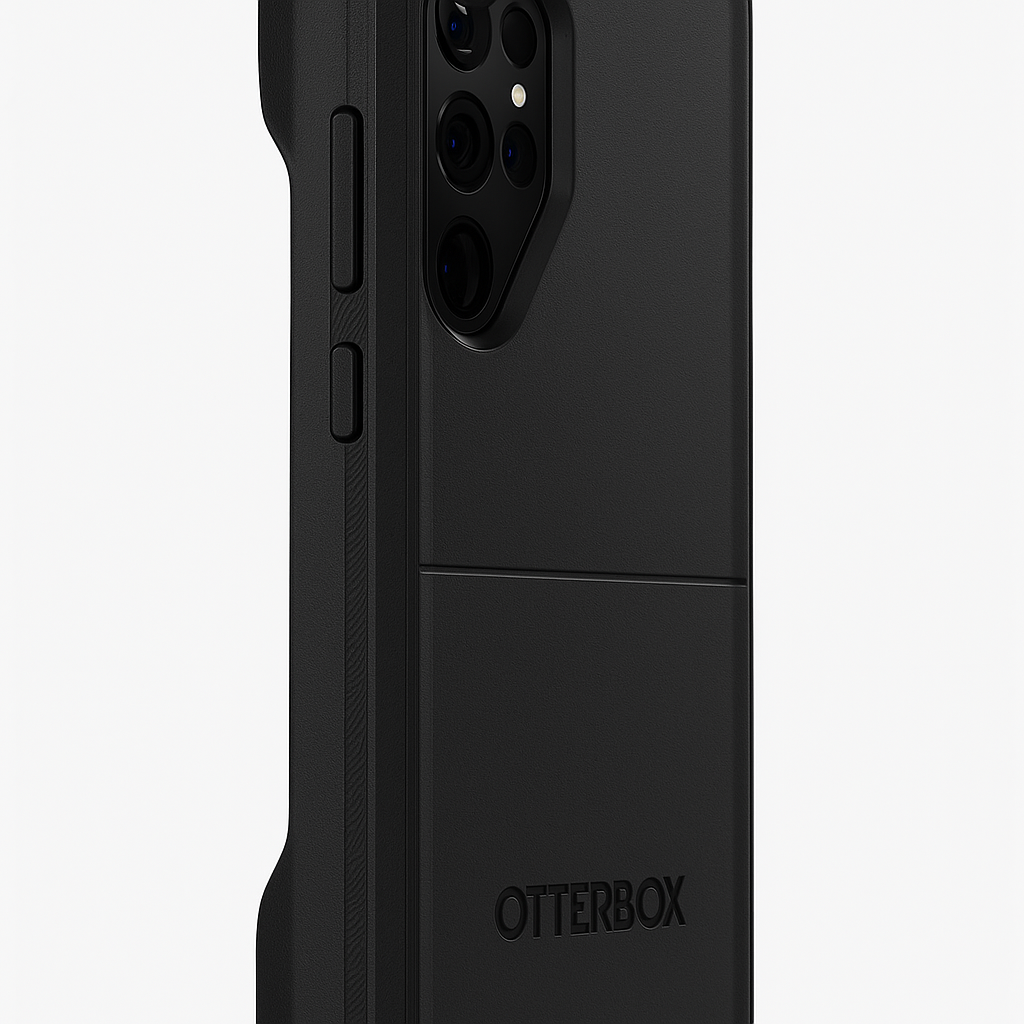 OtterBox Shockproof Holster Case For Samsung Galaxy S24 Ultra Black