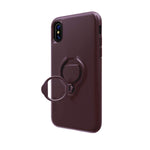 [819771022445] Skech Slim Shockproof Anti-Slip Vortex Hybrid Case For Apple Iphone Xs Max - Sangria