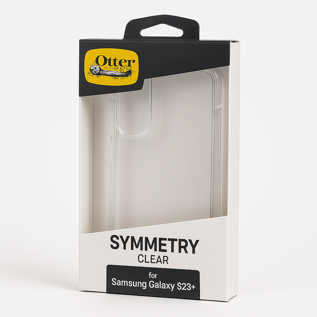 OtterBox Symmetry Series Soft Shell Case Samsung Galaxy S23 Plus Clear