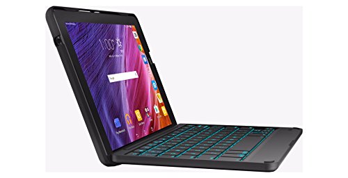Zagg Folio Case With Backlit Keyboard Asus Zenpad 8 Inch Black