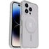 Otterbox Iphone 14 Pro (Only) Symmetry Series+ Case - Stardust (Clear/Glitter), Ultra-Sleek, Snaps To Magsafe, Raised Edges Protect Camera & Screen