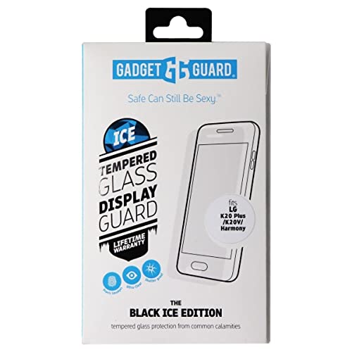 Gadget Guard Black Ice Edition Tempered Glass Screen Guard For Lg K20/K20v/K20 Plus/Harmony/Grace Lte - Clear