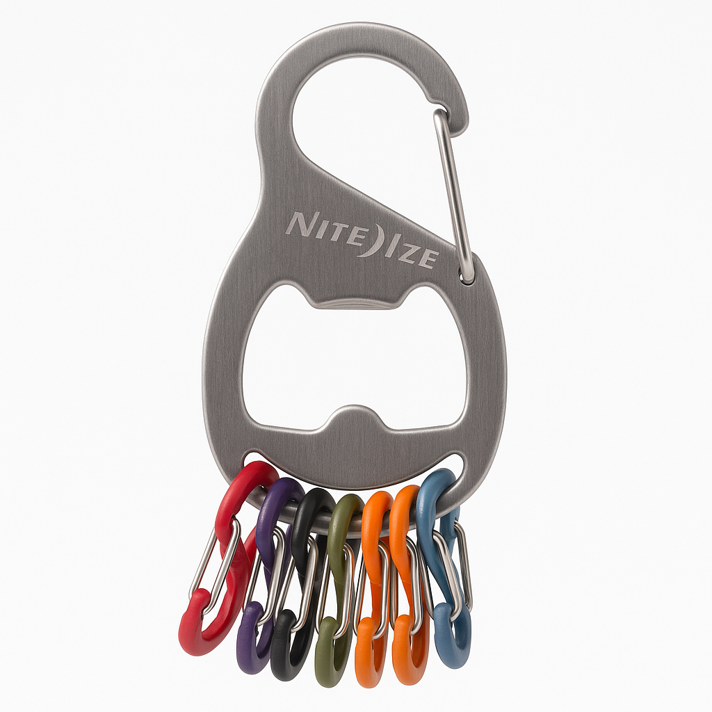 Nite Ize 3 Pack Stainless Steel Key Rack And Bottle Opener Keychain Tool