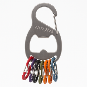 Nite Ize 3 Pack Stainless Steel Key Rack And Bottle Opener Keychain Tool