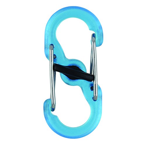 Nite Ize S-Biner Microlock Polycarbonate - 2 Pack - Blue