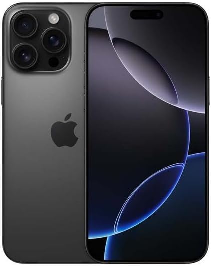Apple Iphone 16 Pro (A3083) 128g Black Titanium Grade A Locked Metro Pcs