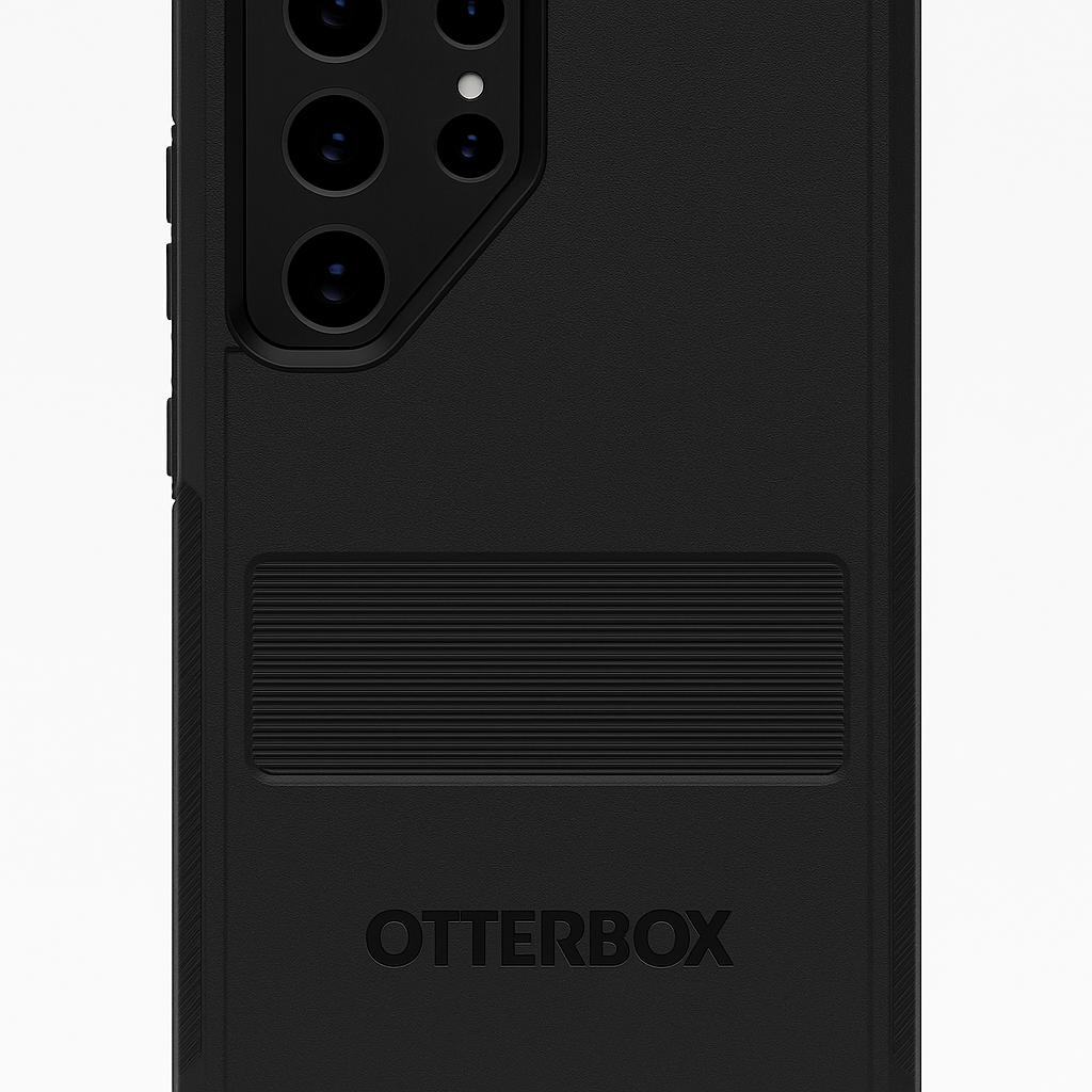 OtterBox Shockproof Holster Case For Samsung Galaxy S24 Ultra Black