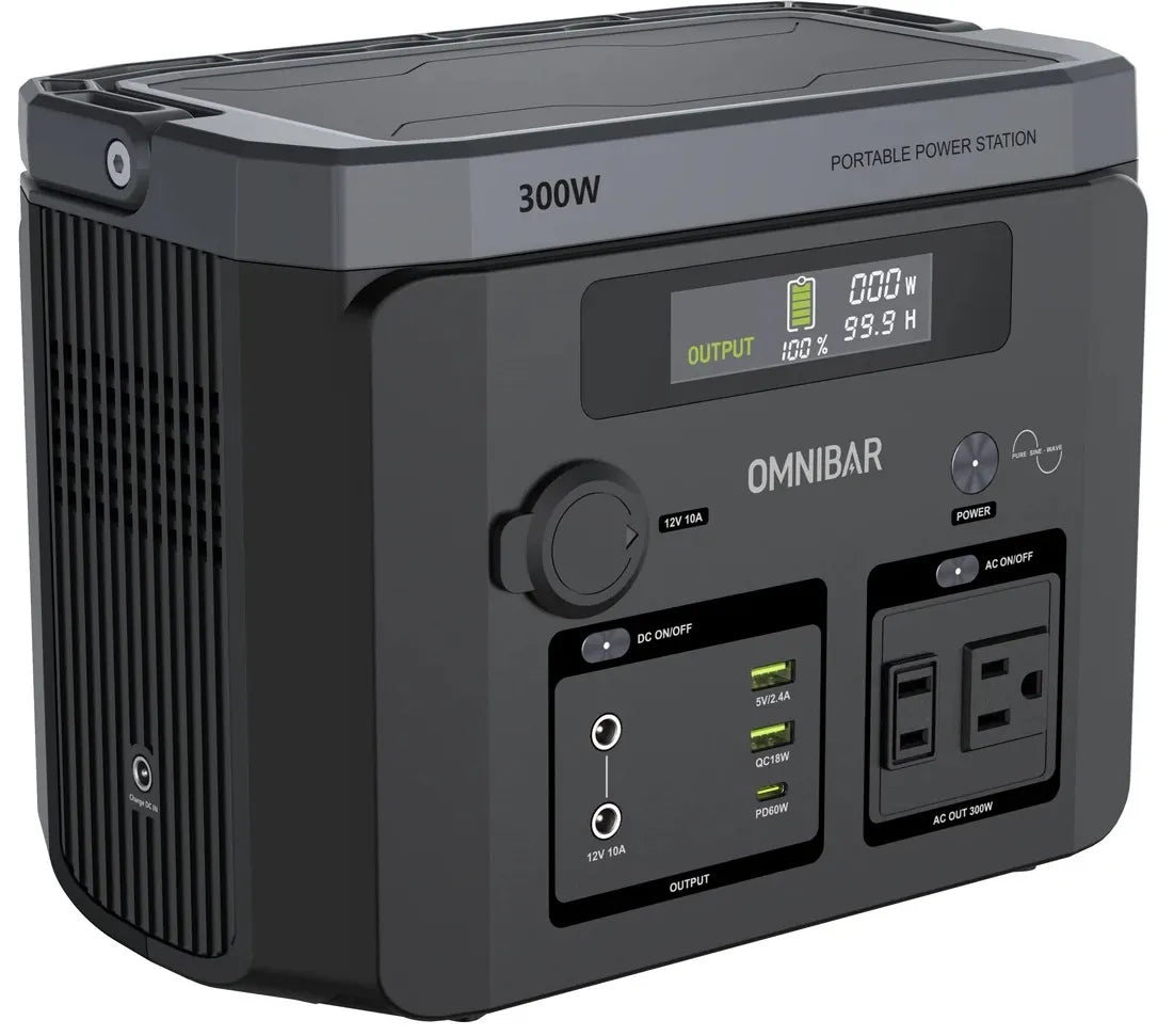 Omnibar Piko Portable Power Station 300W | 299.5Wh