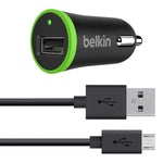 [745883662289] Belkin Mixit Car Charger + Micro Usb Cable, 4 Feet (Black)