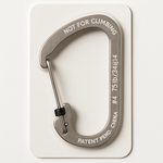 Nite Ize SlideLock Carabiner Size 4 Stainless Steel Outdoor