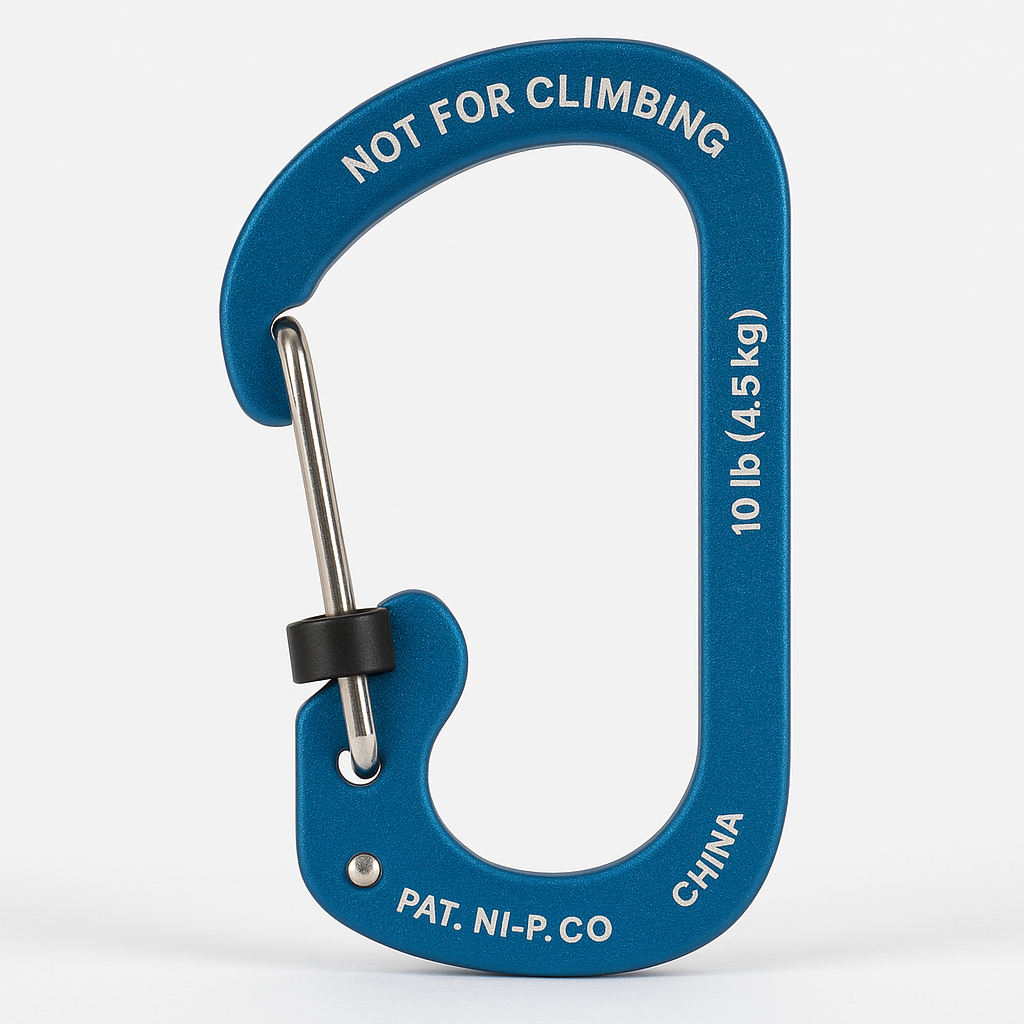 Nite Ize S Biner SlideLock 2 Double Gated Aluminum Carabiner