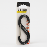 Nite Ize Size 4 S Biner Dual Carabiner Aluminum Charcoal Grey