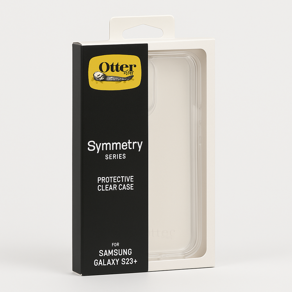 OtterBox Symmetry Series Soft Shell Case Samsung Galaxy S23 Plus Clear