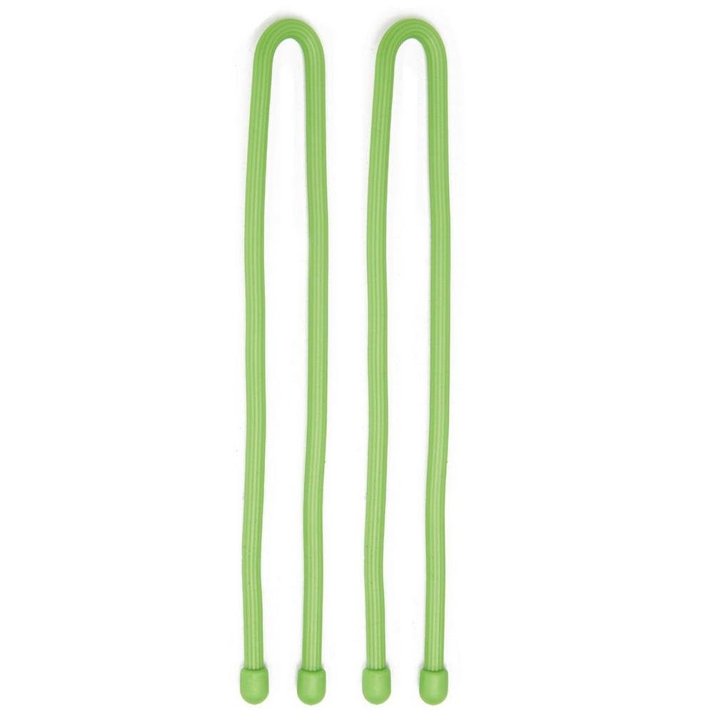 Nite Ize Original Gear Tie, Reusable Rubber Twist Tie, 12-Inch, Lime Green, 2 Pack, Made In The Usa