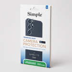[810135811095] Simple Tempered Glass Camera Lens Protector For Samsung Galaxy S24