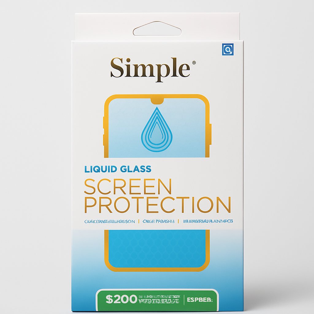 [810135810432] Simple Liquid Glass Screen Protector – Universal For All Glass Surfaces (Tablet)