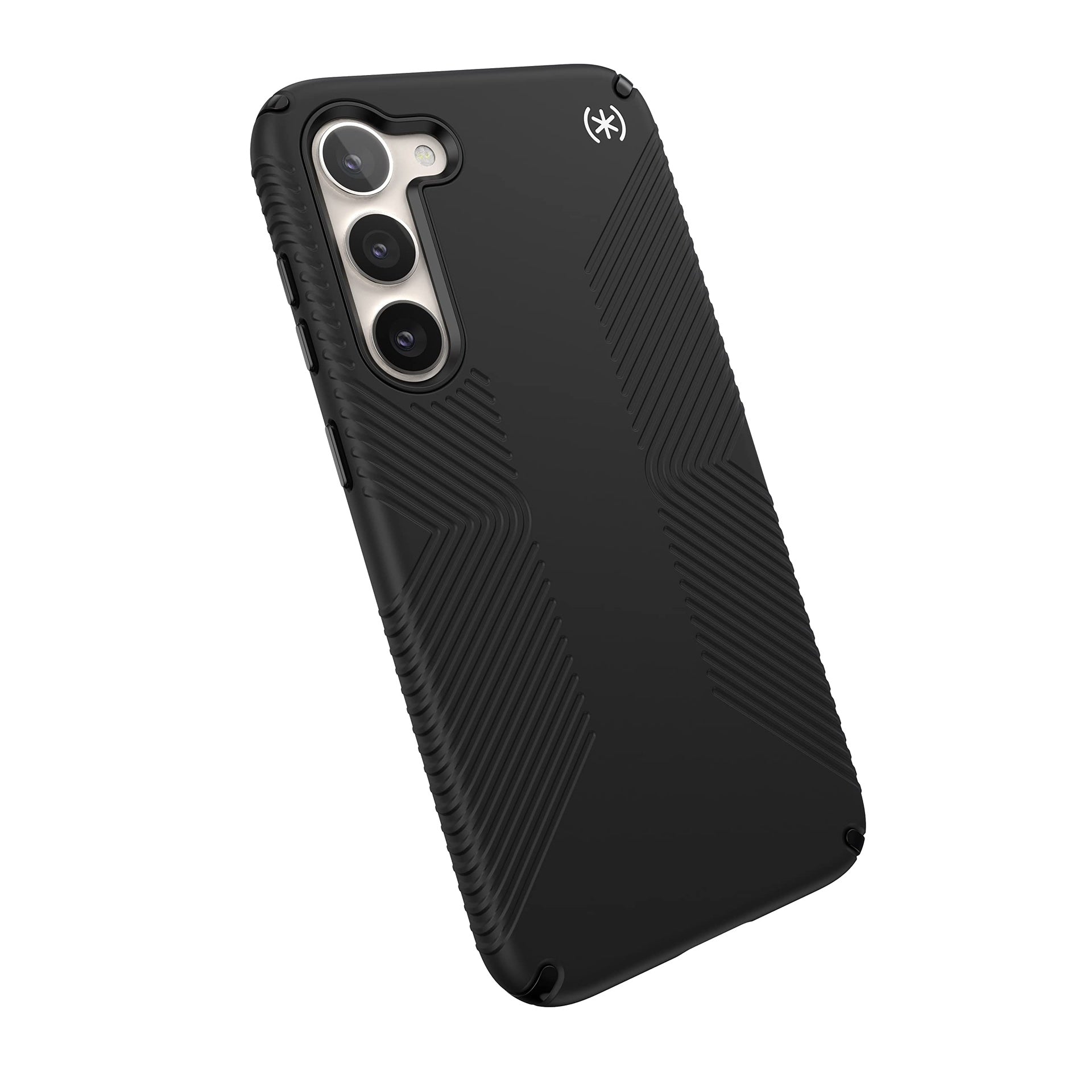 Speck Presidio 2 Grip Samsung Galaxy S23+ Case Drop & Camera Protection, Soft-Touch Secure Grip, Wireless Charging Compatible, Shock Absorbant, Galaxy S23+ Case Black