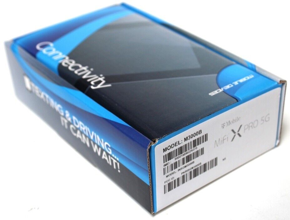Inseego MiFi X Pro 5G M3000 Mobile Hotspot Tmobile Router