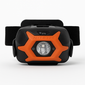 Nite Ize Sts Helmet Light Orange Compact Led Lamp For Outdoor Cycling