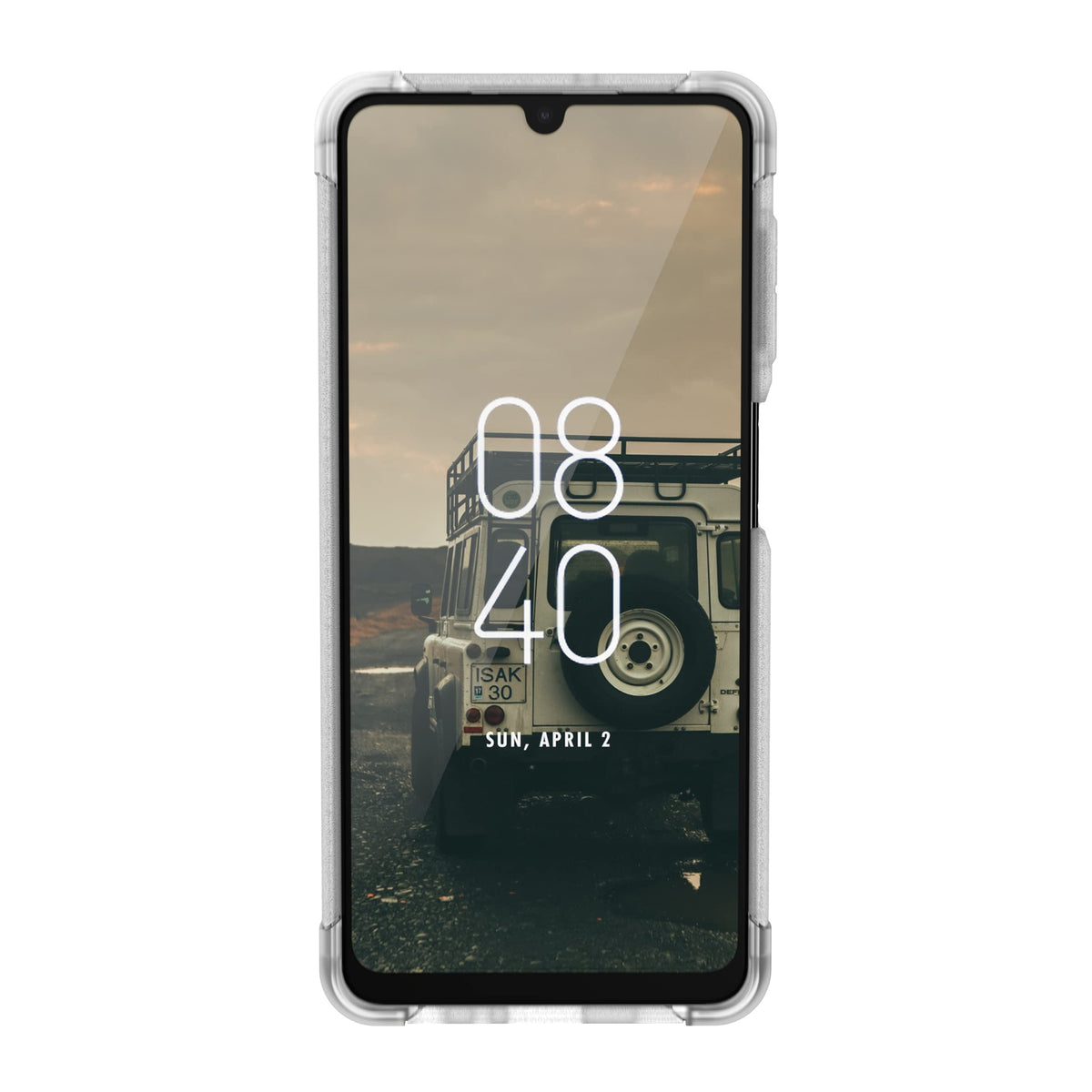 [810070361327] Urban Armor Gear Uag Designed For Samsung Galaxy A22 4g (Sm-A225f/Dsn) Case [6.4-Inch Scren] Scout Rugged Sleek Shockproof Lightweight Military Drop Tested Protective Cover, Frosted Ice