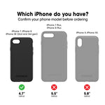 OtterBox Commuter Case For iPhone 8 7 SE Black Slim And Protective Shield