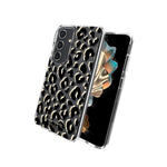 Kate Spade Samsung Galaxy S24 Wireless Charging Case City Leopard Black