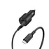 Otterbox Usb-A Dual Port Car Charger, 24w Combined + Otterbox Usb A-C 1m Cable - Black