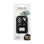 Nite Ize Financial Tool Wallet 7 In 1 Stainless Steel Travel Organizer