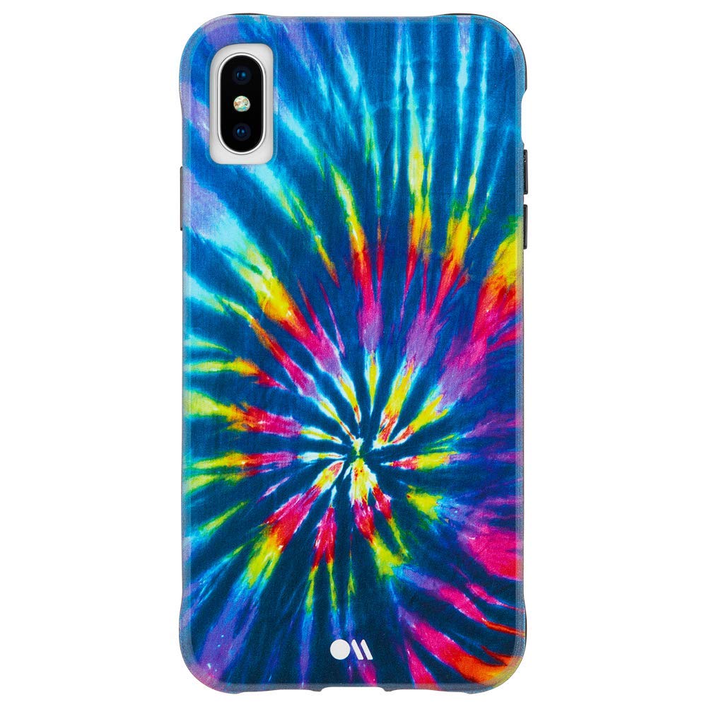 Case-Mate Tie Dye Opaque Case iPhone Xs Max 6.5 Inch DIY Rainbow