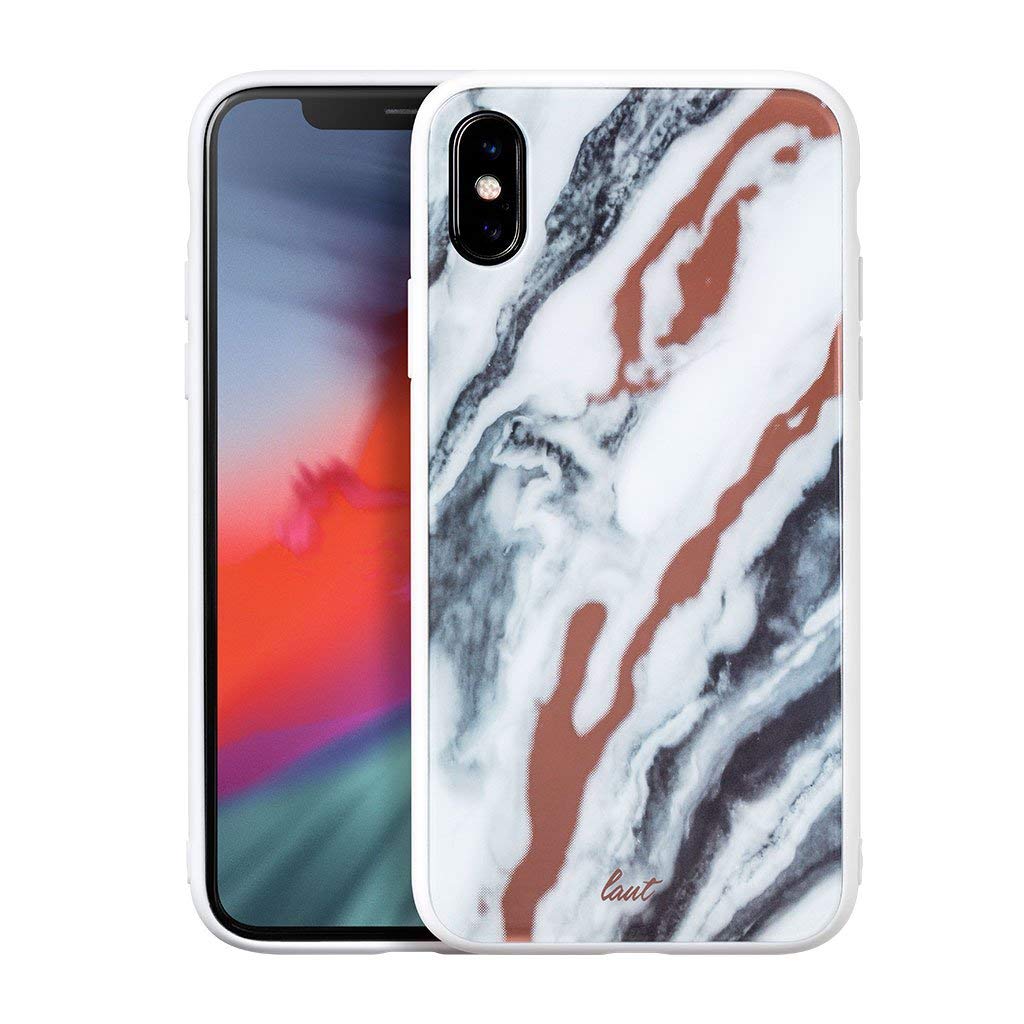 Laut Mineral Glass For iPhone Xs/X 9H Tempered Glass Anti-Scratch Mineral White