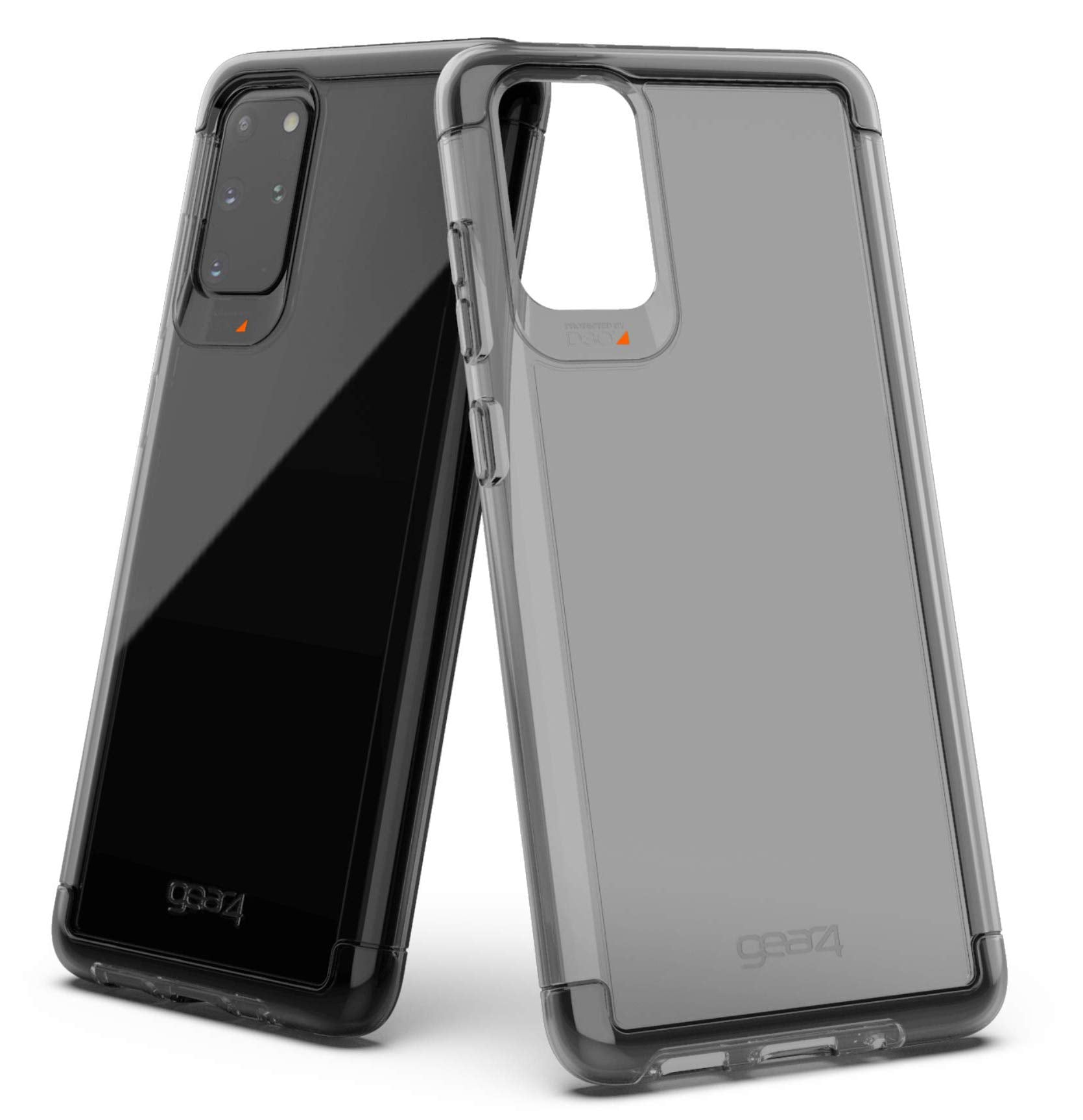 Zagg Gear4 Wembley Designed For Samsung Galaxy S20+ Case, Advanced Impact Protection By D3o - Smoke, 702005054, Smokey Black