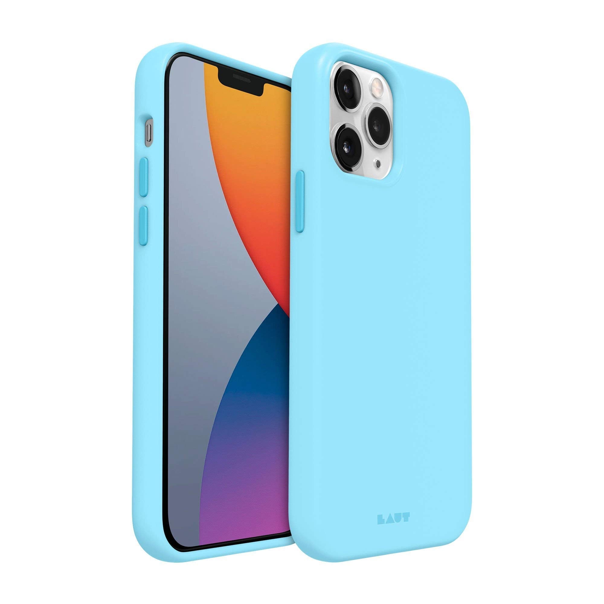 Laut Huex Pastels Case For iPhone 12 Pro Max Baby Blue 13ft Impact Protection
