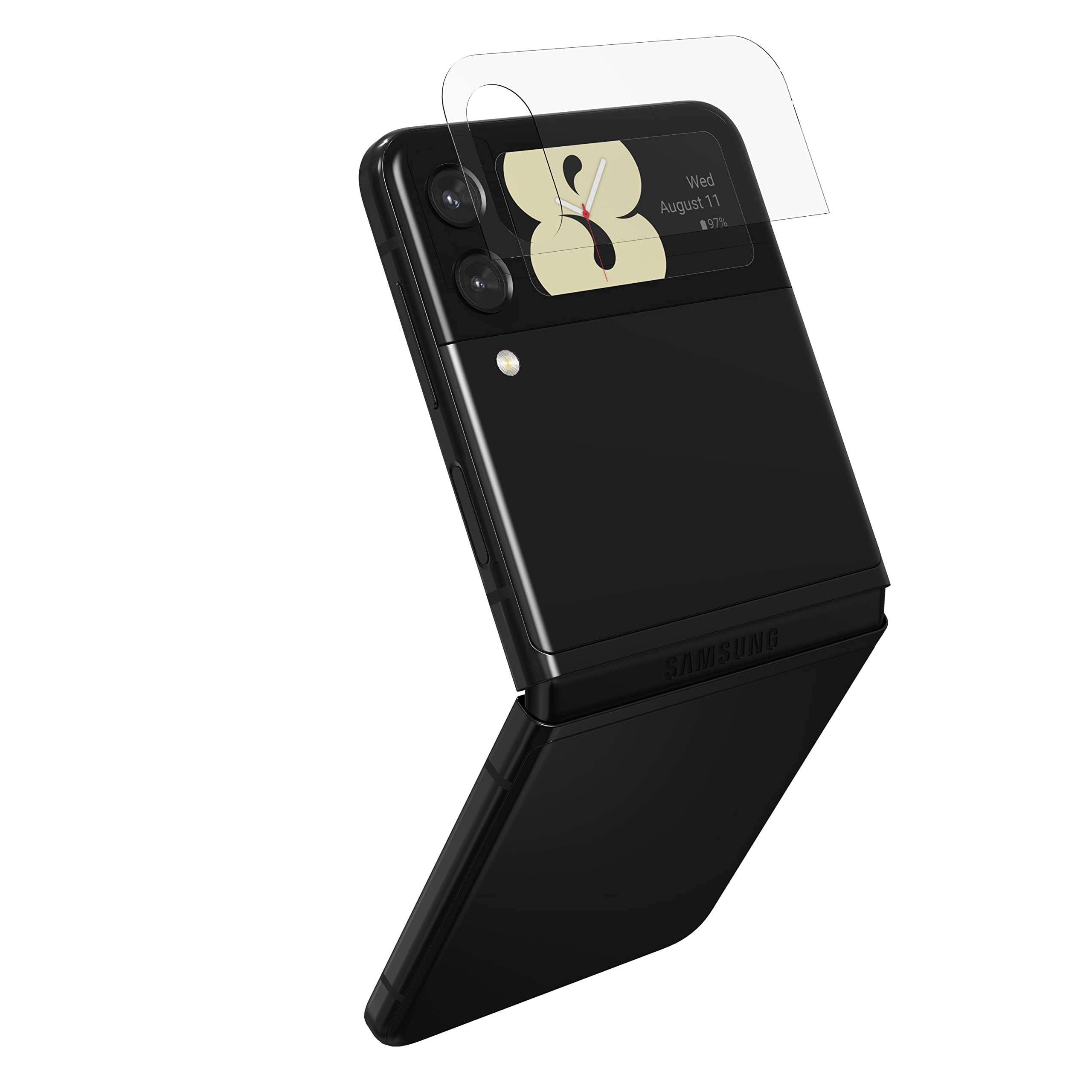 Zagg Invisibleshield Ultra Clear With D3o Screen Protector - Made For Galaxy Z Flip3 5g - Maximum Clarity With Shatter Protection Reinforced With D3o® - Clear