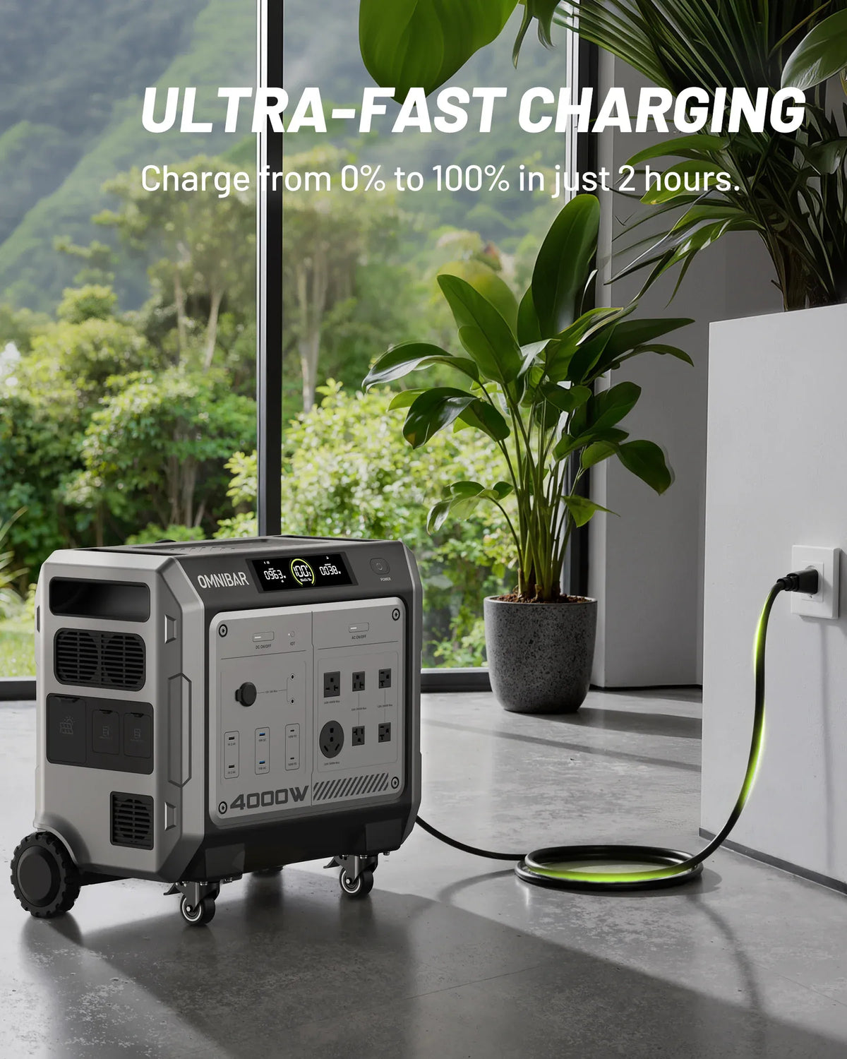 Vanta 4000 Portable Power Station 4096Wh, 4000W (Peak 4096W)