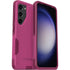 Otterbox Galaxy S23 Commuter Series Case Into The Fuchsia (Pink), Slim & Tough, Pocket-Friendly, With Port Protection