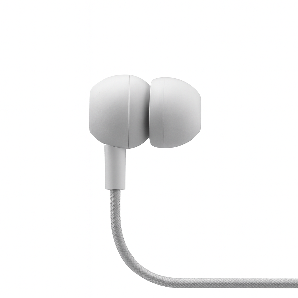 Sudio V3 Wired Earbuds High Fidelity Sound Comfort Fit Premium Cable White